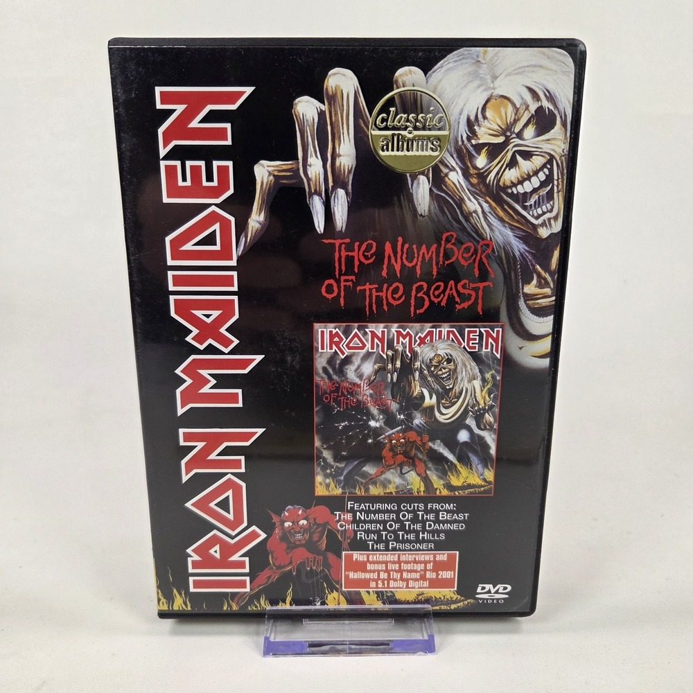 IRON MAIDEN The Number Of The Beast (Classic Albums) DVD Metal Hard Rock Clean